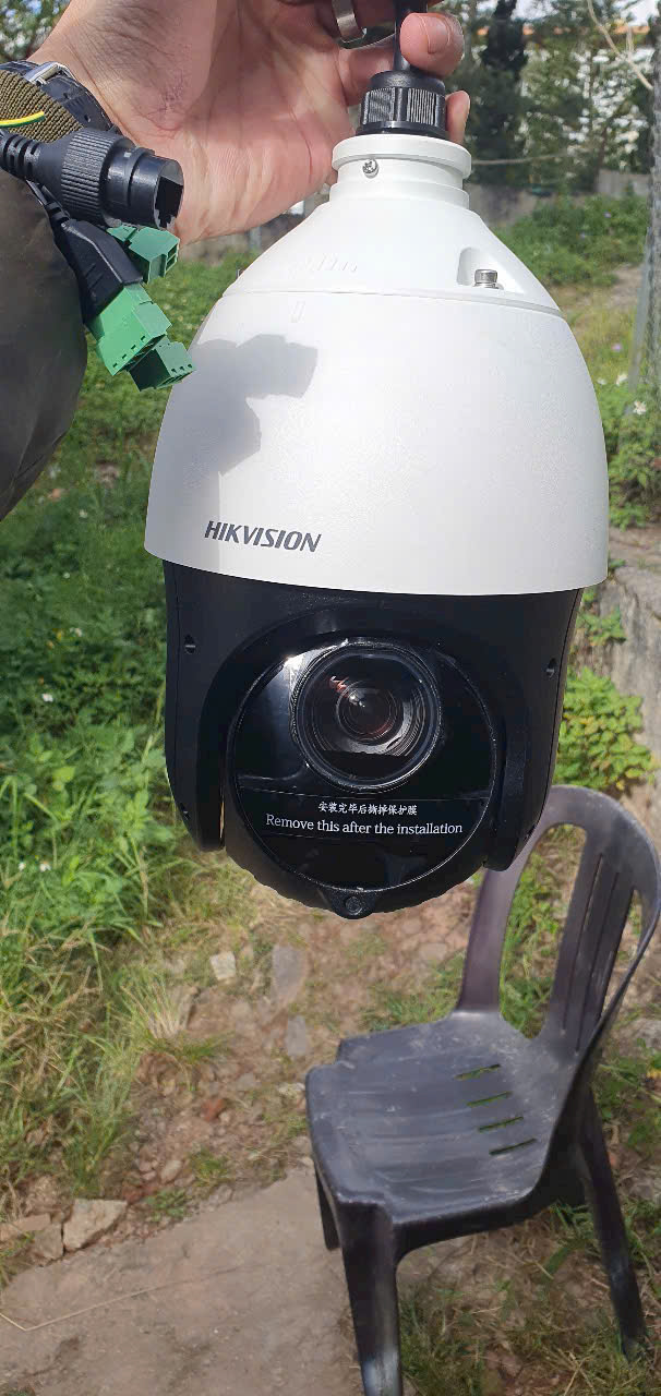 Hình ảnh thi công lắp đặt hệ thống camera quan sát của Nam Thành Phát