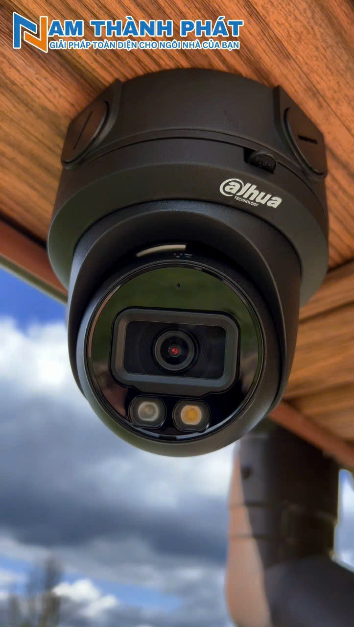 Hình ảnh thi công lắp đặt hệ thống camera quan sát của Nam Thành Phát